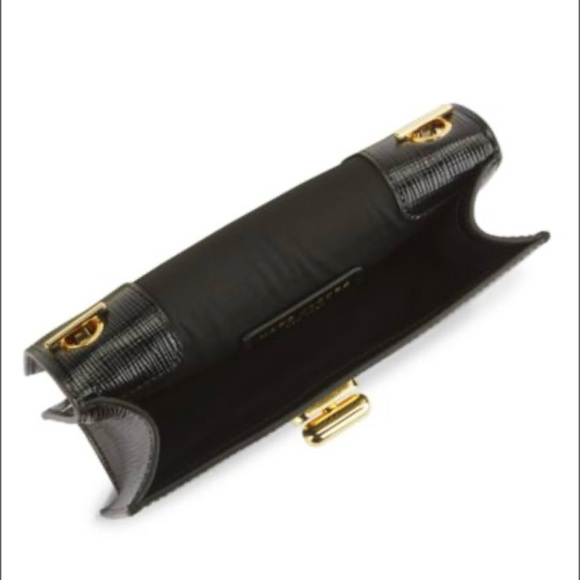 Marc Jacobs “The Commuter” Black Crossbody and Shoulder Bag with Gold Chain - Picture 6 of 8